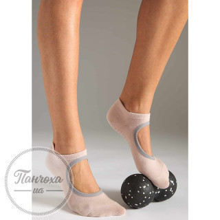 Шкарпетки жіночі LEGS YOGA ABS (2 пари) р.36-40 Nero