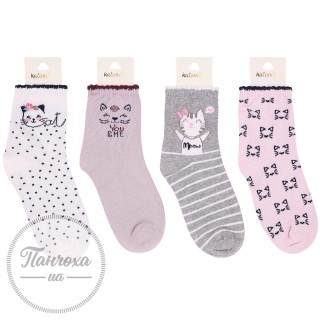 Шкарпетки для дівчат KATAMINO К20120 р.18-21 (1-2 роки) Рожевий