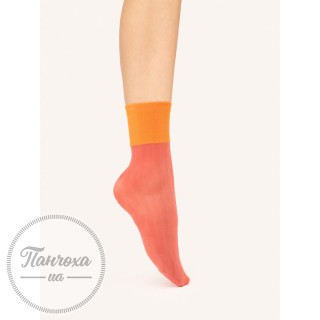 Шкарпетки жіночі FIORE GRANNY CHIC 20 den (one size) Mint/pink