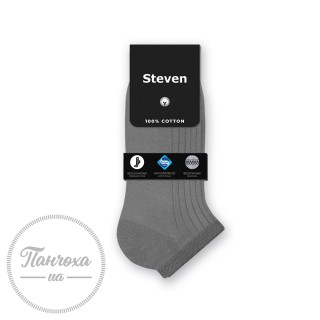Шкарпетки чоловічі STEVEN 042 (короткі) р.41-43 Чорний