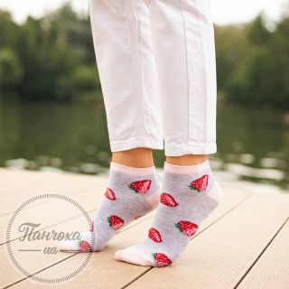 Шкарпетки жіночі STEVEN 114 (полуниця)