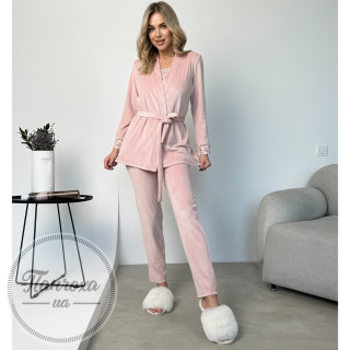 Домашний комплект JULIA ПШ3_1 p.48-50 Персик Домашний комплект JULIA ПШ3_1 p.48-50 Персик