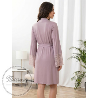Халат жіночий ROKSANA 1566 p.XL Бузковий