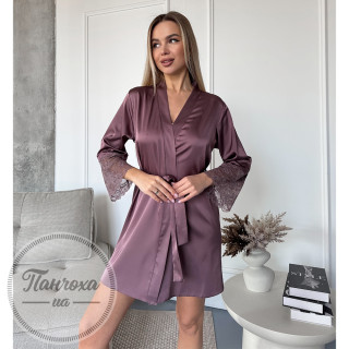 Халат женский JULIA 4100_48/1 p.42-44 Шоколад