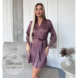Халат женский JULIA 4100_48/1 p.42-44 Шоколад