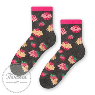 Шкарпетки жіночі STEVEN 136 (тістечко) р.35-37 джинс