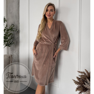 Халат женский JULIA МИН2_272 p.52-54 капучино 
