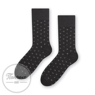 Шкарпетки чоловічі STEVEN SUITLINE 056 (ze wzorem3) р.39-41 чорний