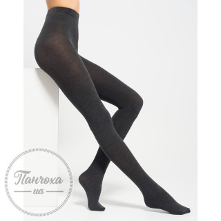 Колготи жіночі LEGS 602 COTTON (110 den) р.5 Antracite-melange