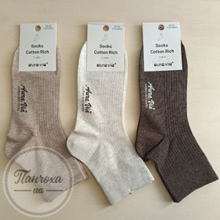 Шкарпетки чоловічі AURA.VIA FZX2803 р.39-42 Чорний Шкарпетки чоловічі AURA.VIA FZX2803 р.39-42 Чорний