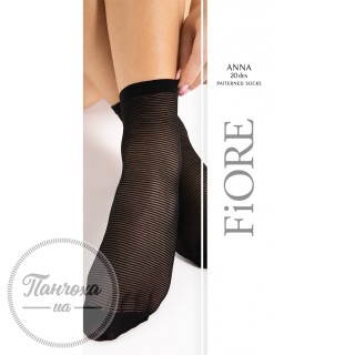 Шкарпетки жіночі FIORE ANNA 20 den (one size) White