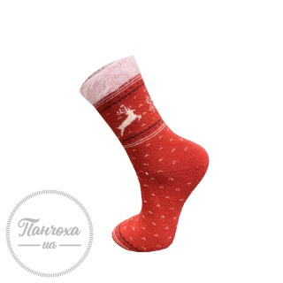 Шкарпетки жіночі LEGS ANGORA TERRY SA7 р.36-40 Червоний
