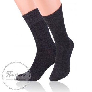 Шкарпетки чоловічі STEVEN MERINO WOOL 130 р.44-46 темно-сірий