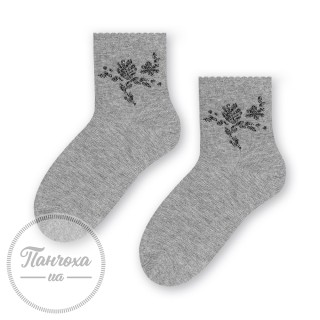 Шкарпетки дитячі STEVEN 033 (квіти з люрексу)