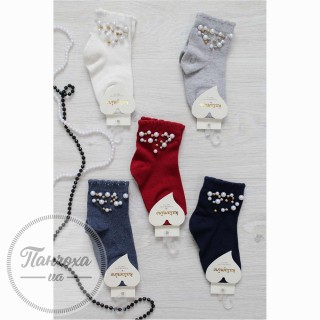 Шкарпетки для дівчат KATAMINO К22026 р.37-39 (13-14 років) Чорний