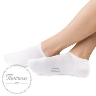 Носки Женские STEVEN 094 (ультракороткие/бамбук) р. 35-37 голубой