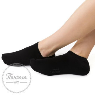 Носки Женские STEVEN 094 (ультракороткие/бамбук) р. 35-37 голубой