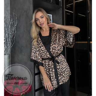 Домашній комплект JULIA 1705_7 p.42-44 Леопардовий