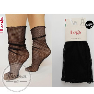 Шкарпетки жіночі LEGS MESH SQUARES G31 (one size) Latte