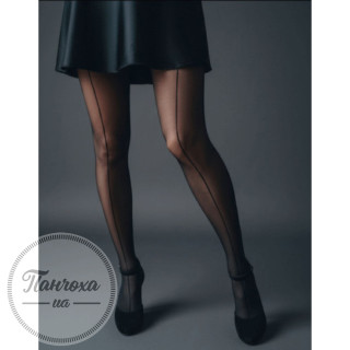 Колготки женские PANNA RETRO 20 p.3 Nero
