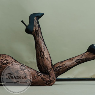 Колготки женские PANNA (кружево цветы 0126) p.3/4 White Колготки женские PANNA (кружево цветы 0126) p.3/4 White