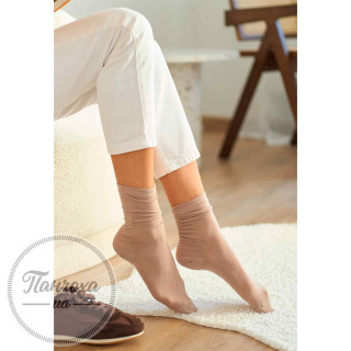 Шкарпетки LEGS SOCKS SILK LYOCELL G24 (2 пари) р.36-40 Latte/yellow