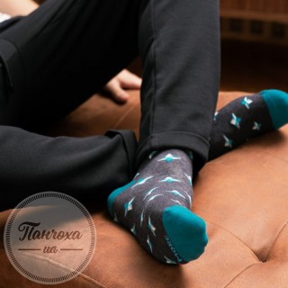 Шкарпетки чоловічі MORE 051 (OCTAGON) р.39-42 синій