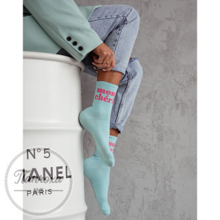 Шкарпетки жіночі MILENA (MON CHERI) p.37-41 Блакитний