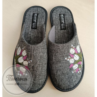 Тапочки жіночі BELSTA 88-60 №1830 092 С-12 092 С-12 р.38 Сірий Тапочки жіночі BELSTA 88-60 №1830 092 С-12 092 С-12 р.38 Сірий
