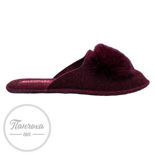 Тапочки женские BELSTA V1087-23 VN550 C-124 р. 41 бордовый Тапочки женские BELSTA V1087-23 VN550 C-124 р. 41 бордовый