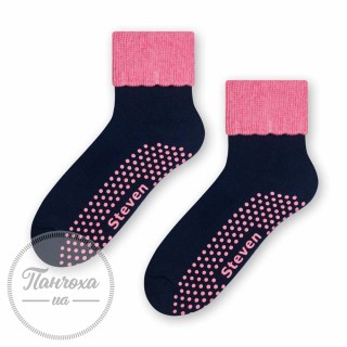 Шкарпетки жіночі STEVEN 126 ABS р.35-37 темно-сірий