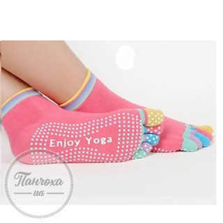 Шкарпетки жіночі REBEKA для йоги р.35-40 Св.сірий