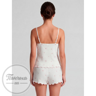 Піжама жіноча ROKSANA 1946 (рожеві квіти) р.S 