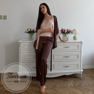 Комплект білизни жіночий JULIA 1805_286 р.42-44 Шоколадний