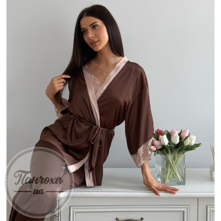 Комплект білизни жіночий JULIA 1805_286 р.42-44 Шоколадний