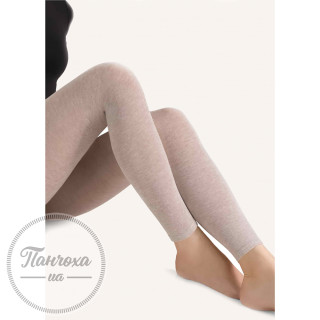 Легінси жіночі LEGS 608 COTTON (110 den) р.3 Beige/melange