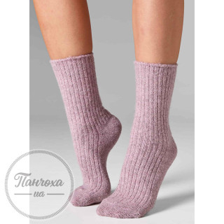 Шкарпетки жіночі LEGS SOCKS WOOL RIB W34 (2 пари) р.36-41 Antracite-dusty rose Шкарпетки жіночі LEGS SOCKS WOOL RIB W34 (2 пари) р.36-41 Antracite-dusty rose