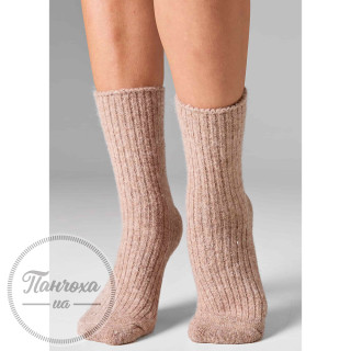 Шкарпетки жіночі LEGS SOCKS WOOL RIB W34 (2 пари) р.36-41 Antracite-dusty rose Шкарпетки жіночі LEGS SOCKS WOOL RIB W34 (2 пари) р.36-41 Antracite-dusty rose