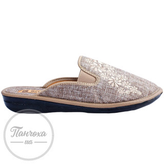 Тапочки жіночі BELSTA 1-18 №1665 092 С-31 р.37 Бежевий