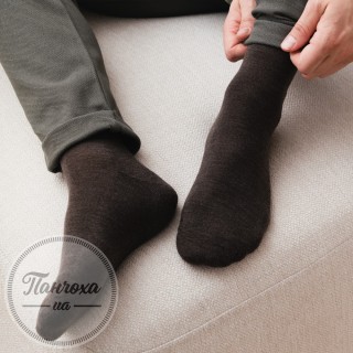 Шкарпетки чоловічі STEVEN MERINO WOOL 130 (махрова стопа) р.44-46 темно-синій