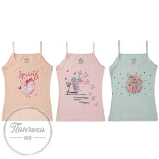 Майка для девушек BAYKAR 4270 р. 98-104 розовый Майка для девушек BAYKAR 4270 р. 98-104 розовый