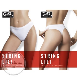 Труси жіночі GATTA String LILI (white, M)