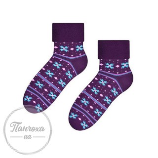 Шкарпетки жіночі STEVEN 053 (полярна зірка) р.35-37 Фіолетовий