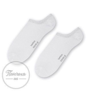 Шкарпетки жіночі STEVEN 094 (ультракороткі/бамбук) р.35-37 Св.сірий