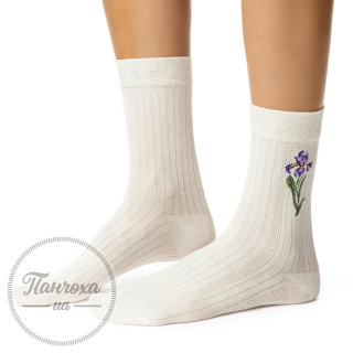 Шкарпетки жіночі STEVEN 017 KWIATY 2