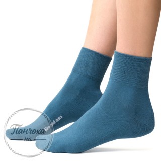 Шкарпетки жіночі STEVEN 040 (однотонні) р.38-40 Темно-бірюзовий
