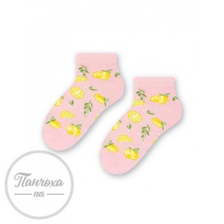 Шкарпетки дитячі STEVEN 004 (лимони) р.29-31 рожевий