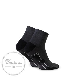 Шкарпетки чоловічі STEVEN 040 (спортивні 2) р.41-43 темно-сірий