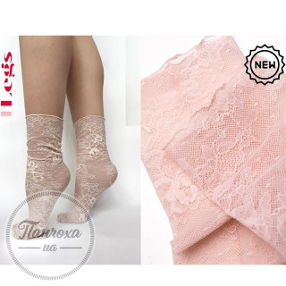 Шкарпетки жіночі LEGS LACE FLOWERS G32