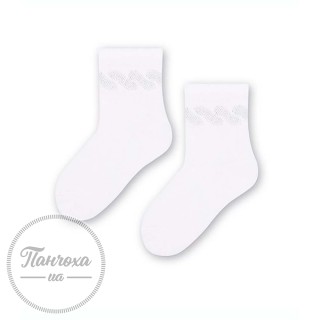 Шкарпетки дитячі STEVEN 138 (мережка з люрексу)